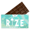 rize-milk-crunch-mushroom-chocolate-bar. Rize Milk Crunch Mushroom Chocolate Bar