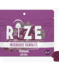 rize-sour-grape-mushroom-gummies. Rize Sour Grape Mushroom Gummies